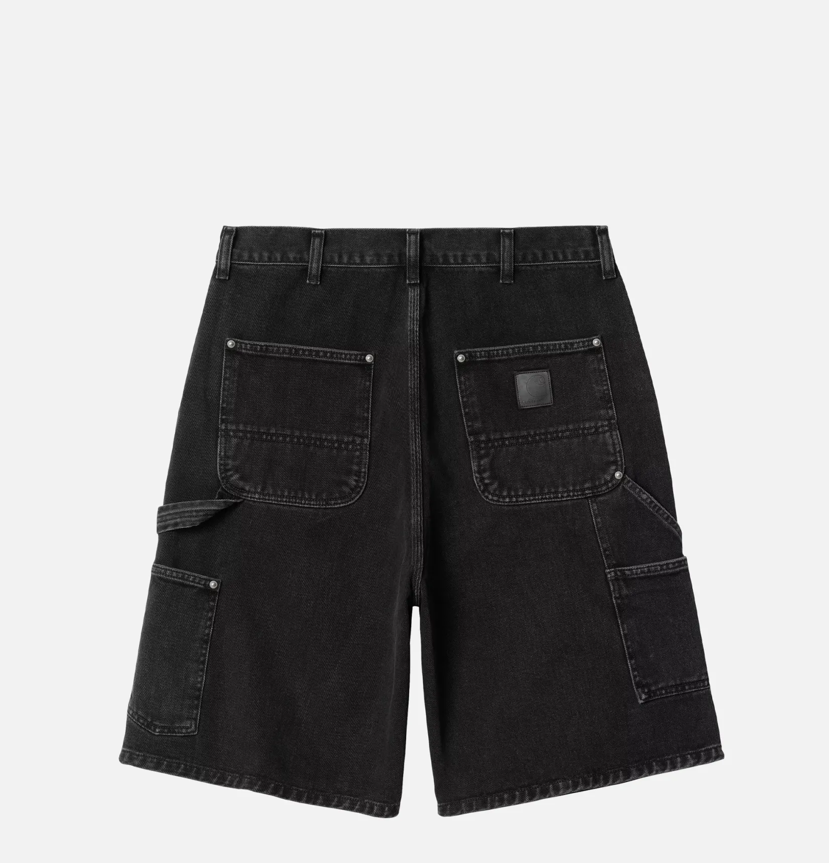 CARHARTT WIP Shorts<Rivet Short Black Stone Washed
