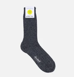 Homme PANTHERELLA Chaussettes<Rye Cotton Black Sea Mix