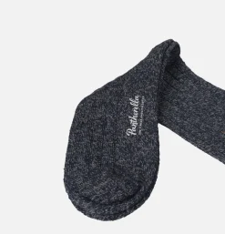 Homme PANTHERELLA Chaussettes<Rye Cotton Black Sea Mix