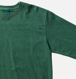 GOOD ON T-shirts<80s Football Tee Dark Green