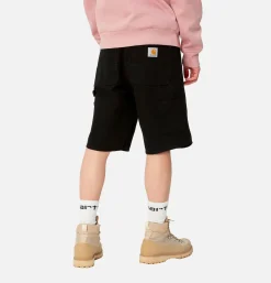 CARHARTT WIP Shorts<Single Knee Short Black
