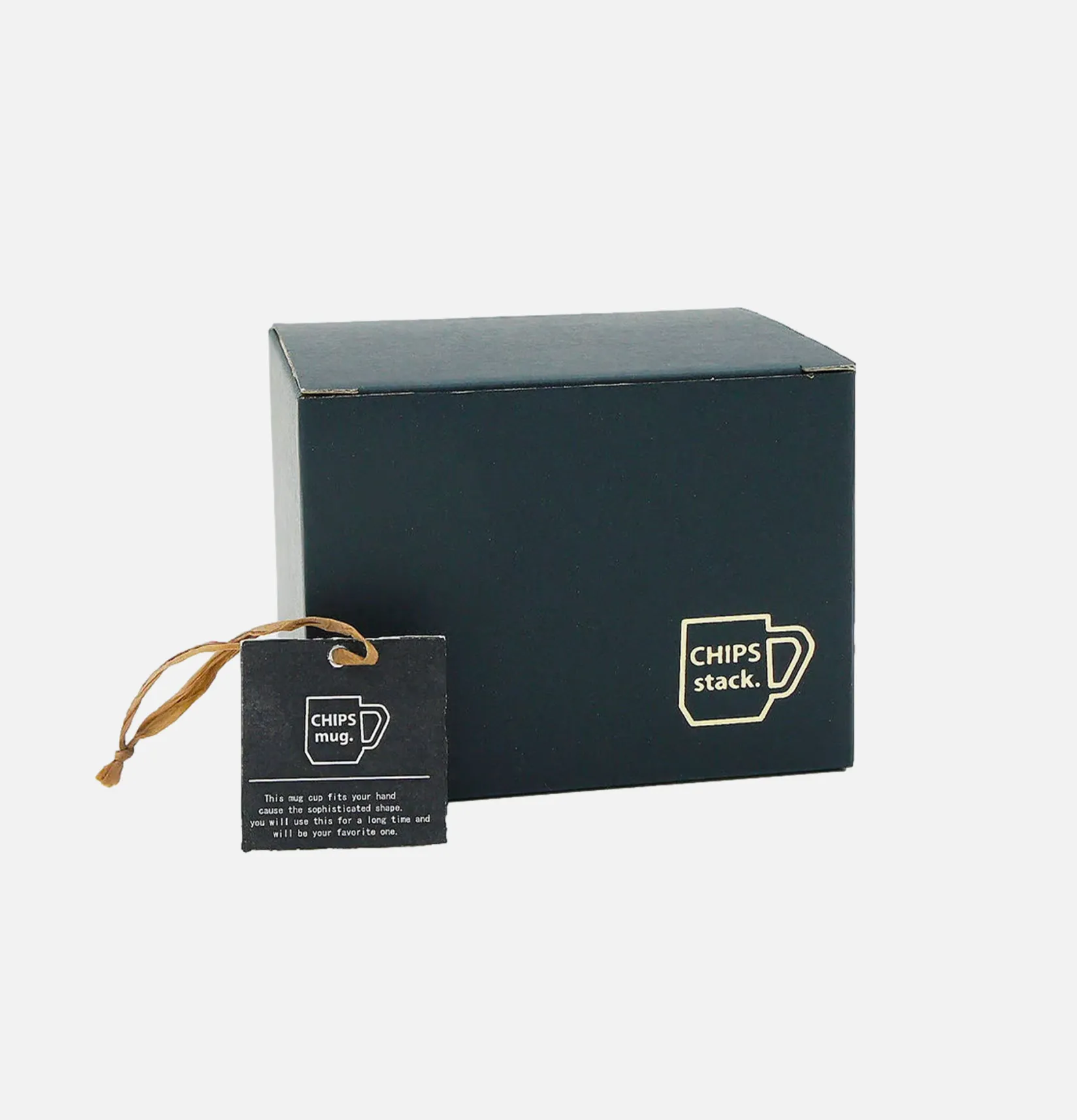 CHIPS JAPAN Maison<Stack Mug Splash Navy White