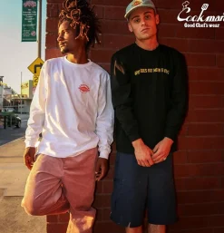 COOKMAN T-shirts<Tee Shirt Long Sleeves Fat Topping