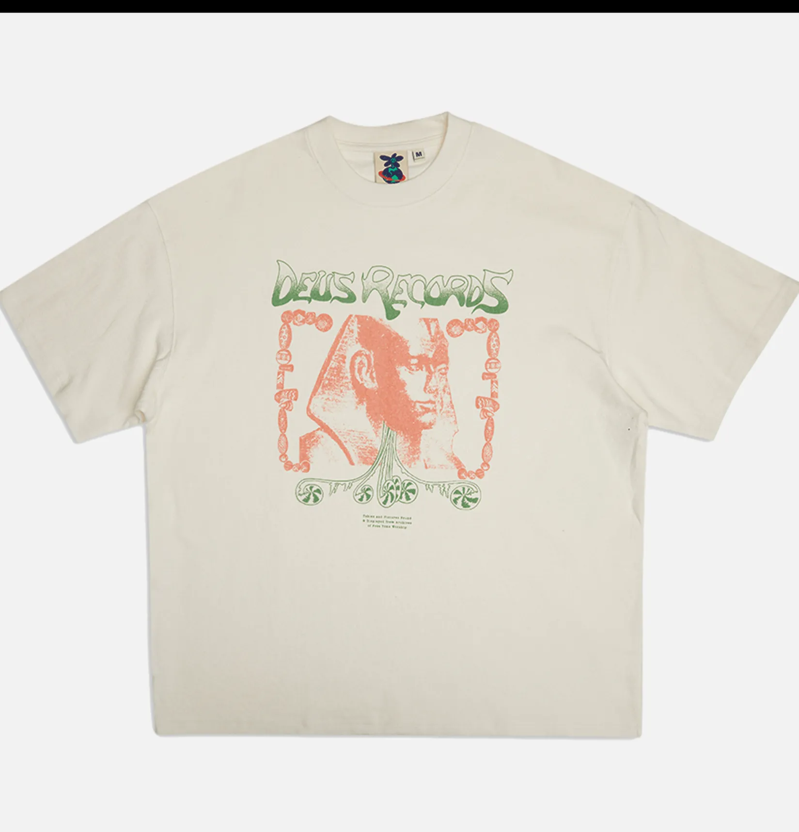 DEUS T-shirts<Time Worship Tee Vintage White