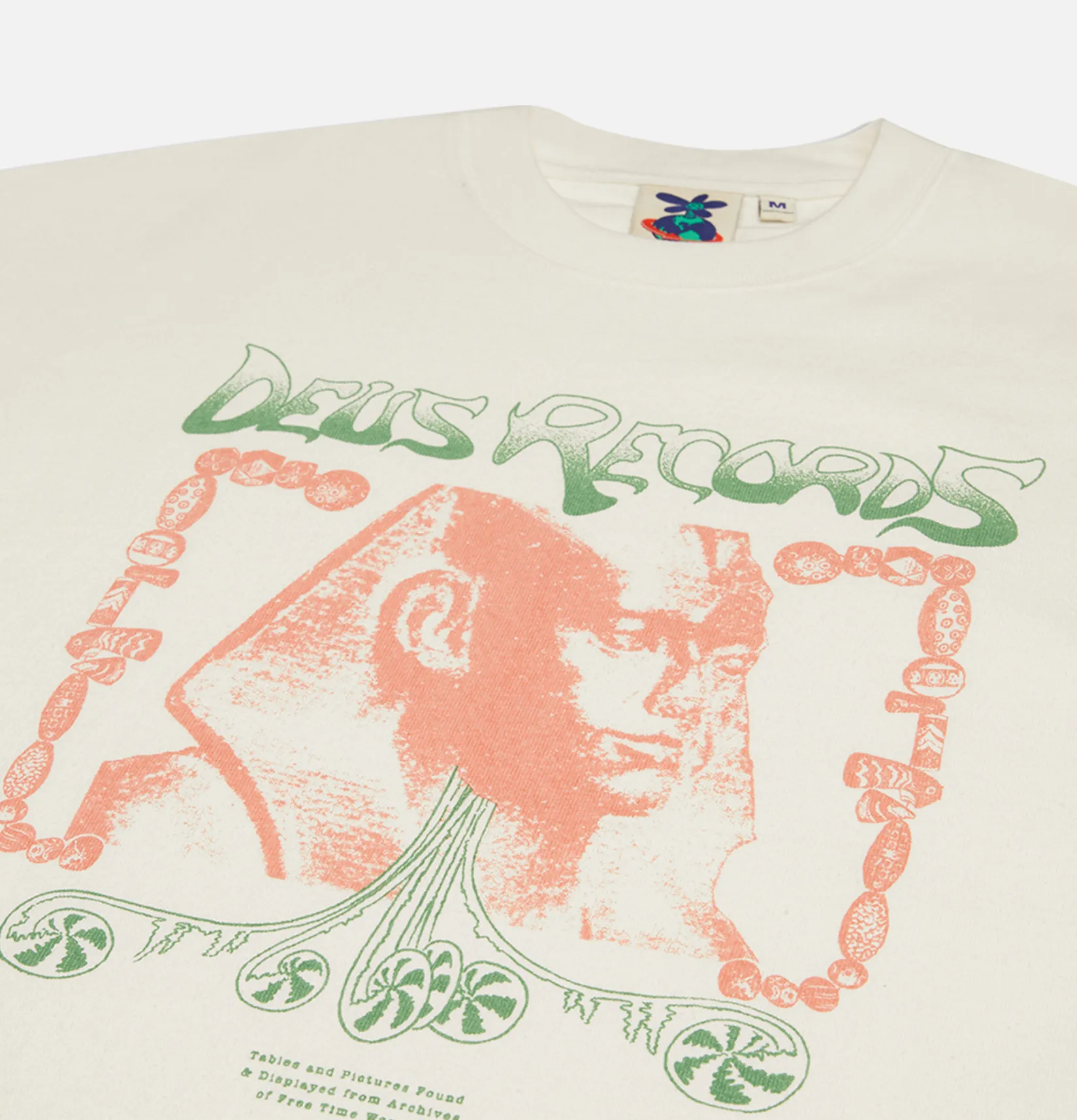 DEUS T-shirts<Time Worship Tee Vintage White