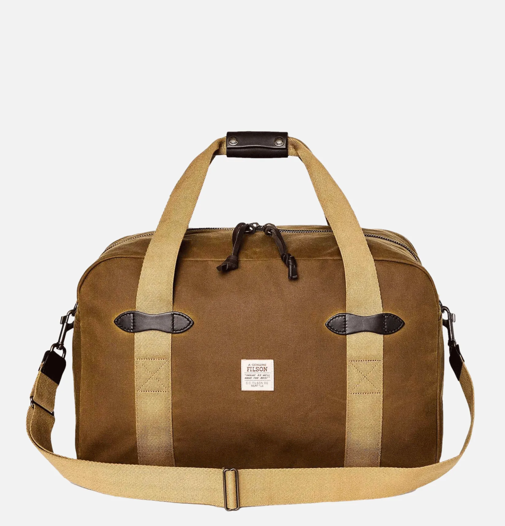 FILSON Sacs De Voyages<Tin Cloth Medium Duffle Bag Dark Tan