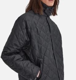 BARBOUR Vestes<Transport Quilted Jacket Black