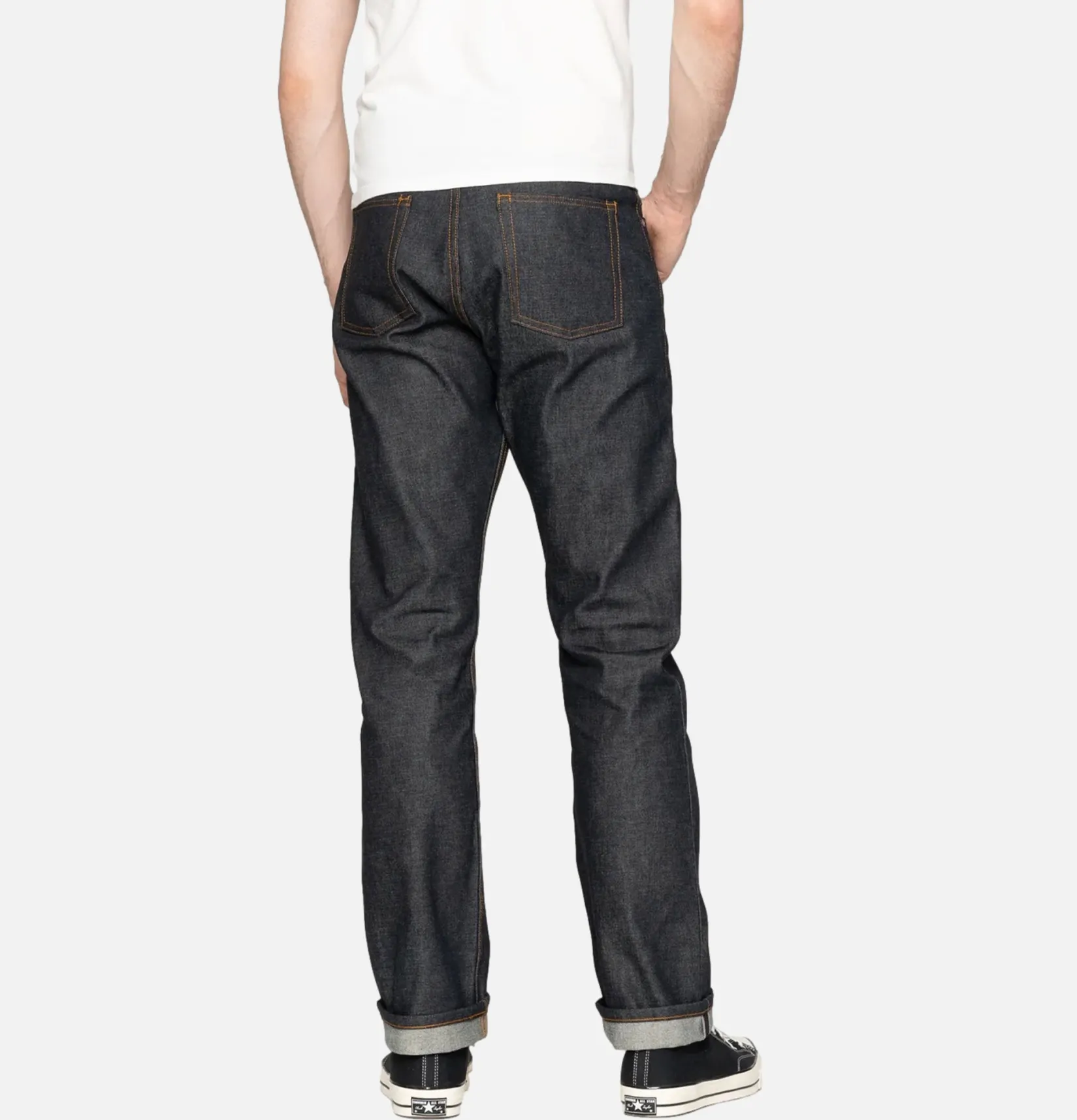 NAKED & FAMOUS Jeans<True Guy Dia De Los Muertos Indigo
