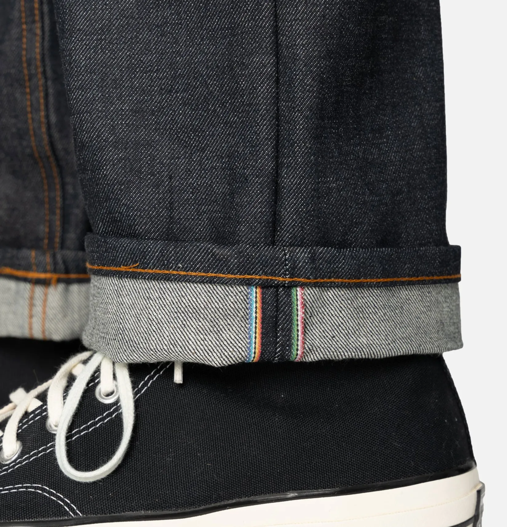 NAKED & FAMOUS Jeans<True Guy Dia De Los Muertos Indigo