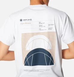 SNOW PEAK T-shirts<T-shirt Alpha Breeze White