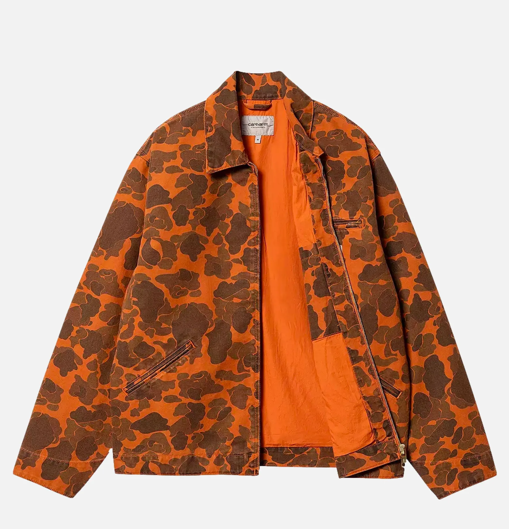 CARHARTT WIP Vestes<Veste Detroit Camo Duck Tumeric