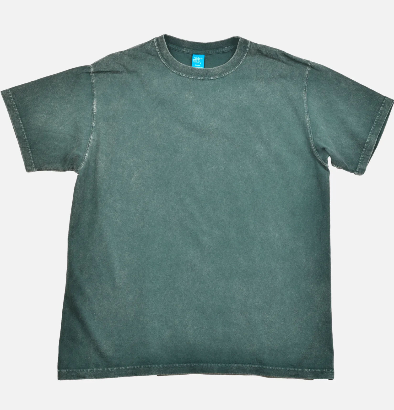 GOOD ON T-shirts<Vintage Dye Crew Tee Dark Green