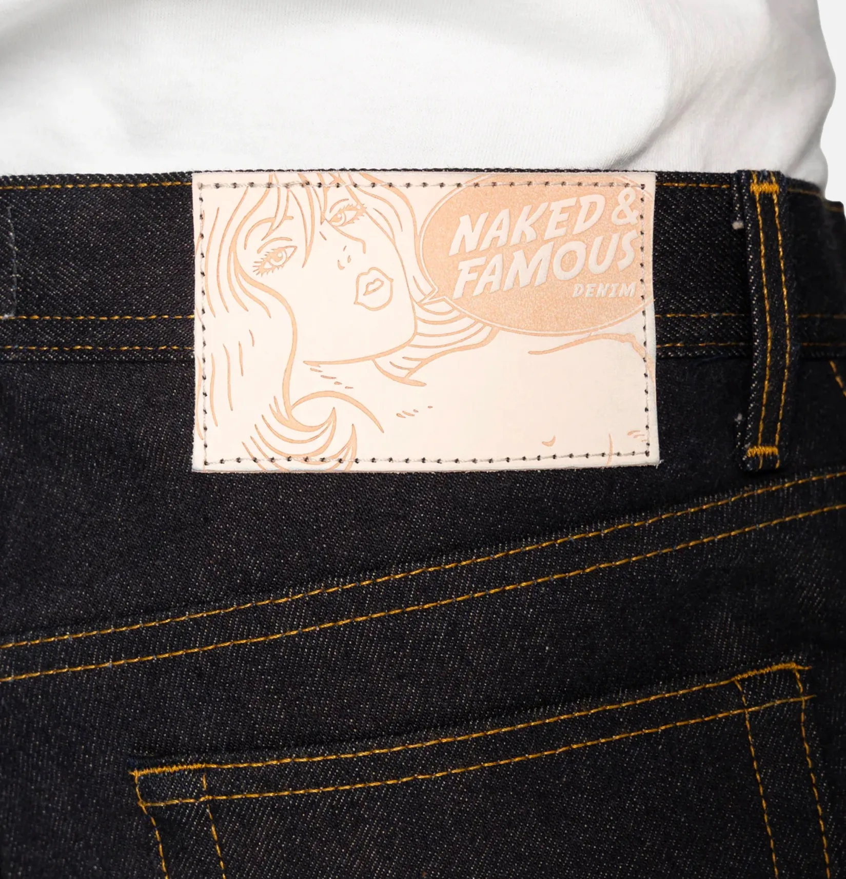 NAKED & FAMOUS Jeans<Weird Guy All Natural Foxfibre